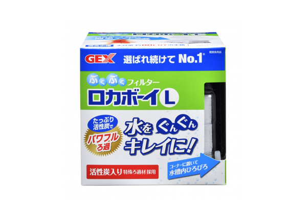 ｇｅｘ ロカボーイｌ l以下水槽用 エアリフト式フィルター 熱帯魚 水槽 飼育セットの通販なら トロピカルワールド