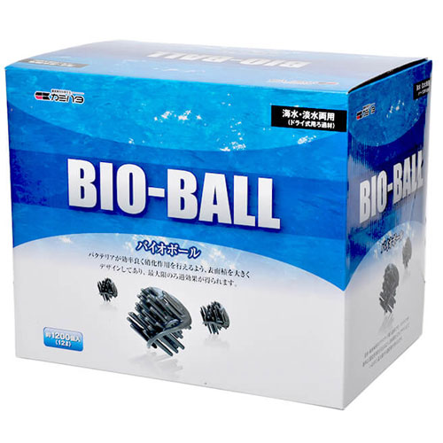 カミハタ　バイオボール　１２Ｌ(約1200個入)　プラスチック製ろ過材・ドライ式ろ過槽用