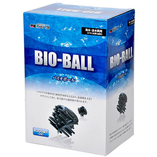 カミハタ　バイオボール　３Ｌ(約300個入)　プラスチック製ろ過材・ドライ式ろ過槽用